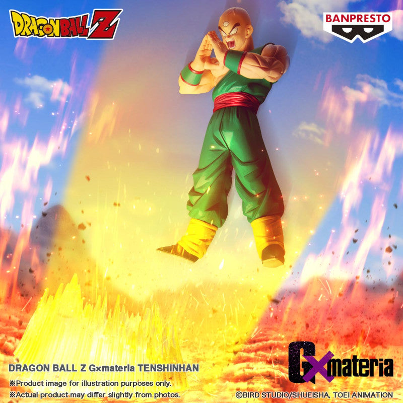 Dragon Ball Z - G x Materia - Ten Shin Han Statue 18cm - flash vidéo