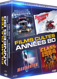 Films Cultes années 80 : Maximum Overdrive + Runaway Train + Manhunter - Le Sixième sens + Class 1984 [DVD]