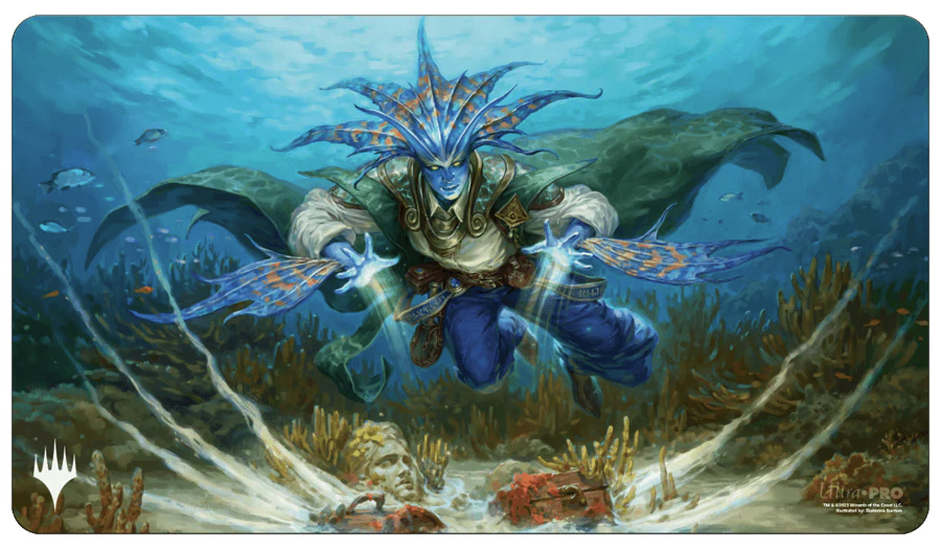 Ultra Pro - Magic: The Gathering - Murders at Karlov Manor - Tapis de jeu Morska, le limier sous-marin (60 x 34 cm)