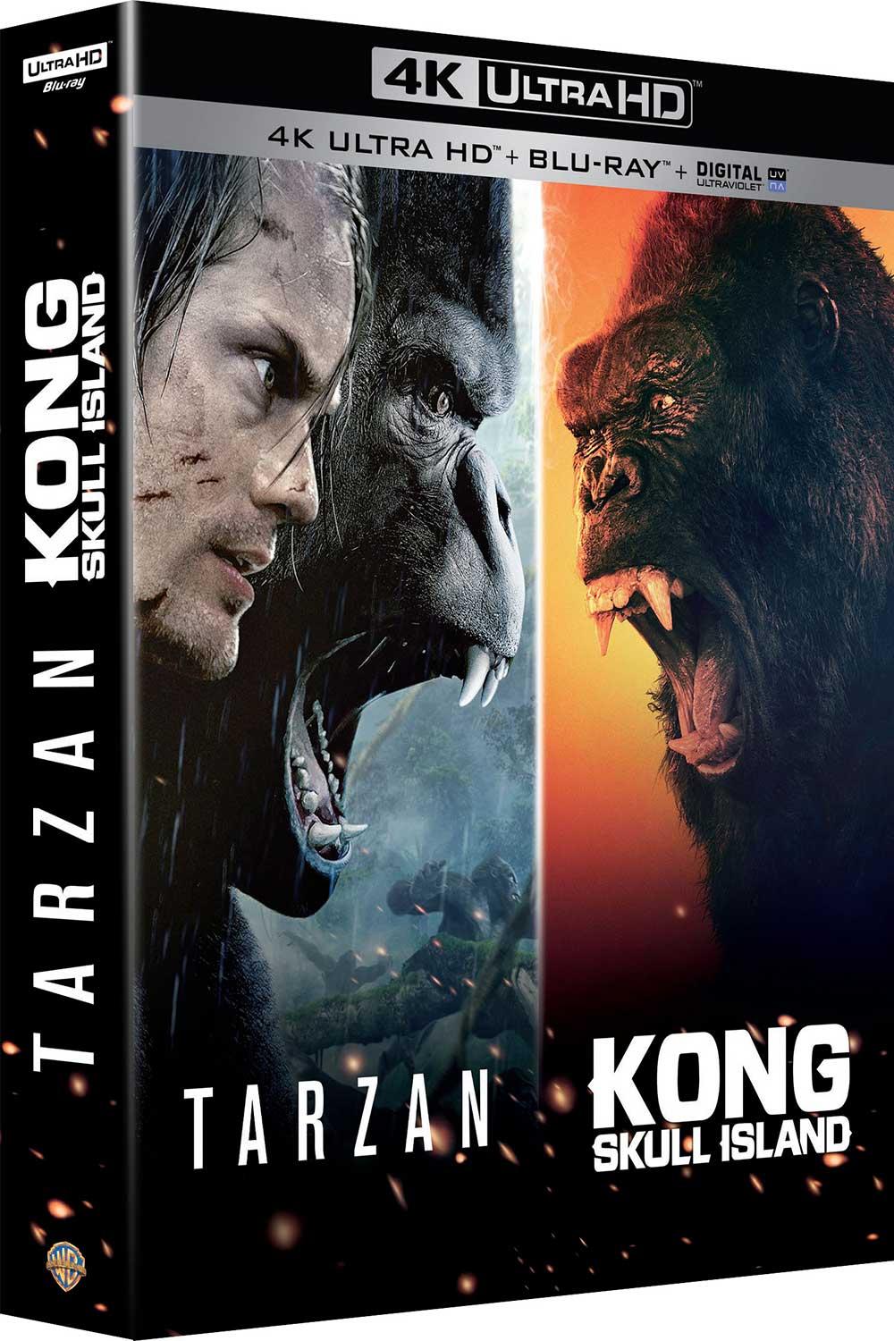 Kong : Skull Island + Tarzan [4K Ultra HD]
