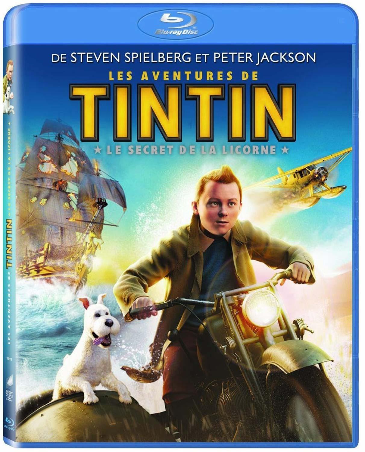 Les Aventures de Tintin : Le secret de la Licorne [Blu-ray]