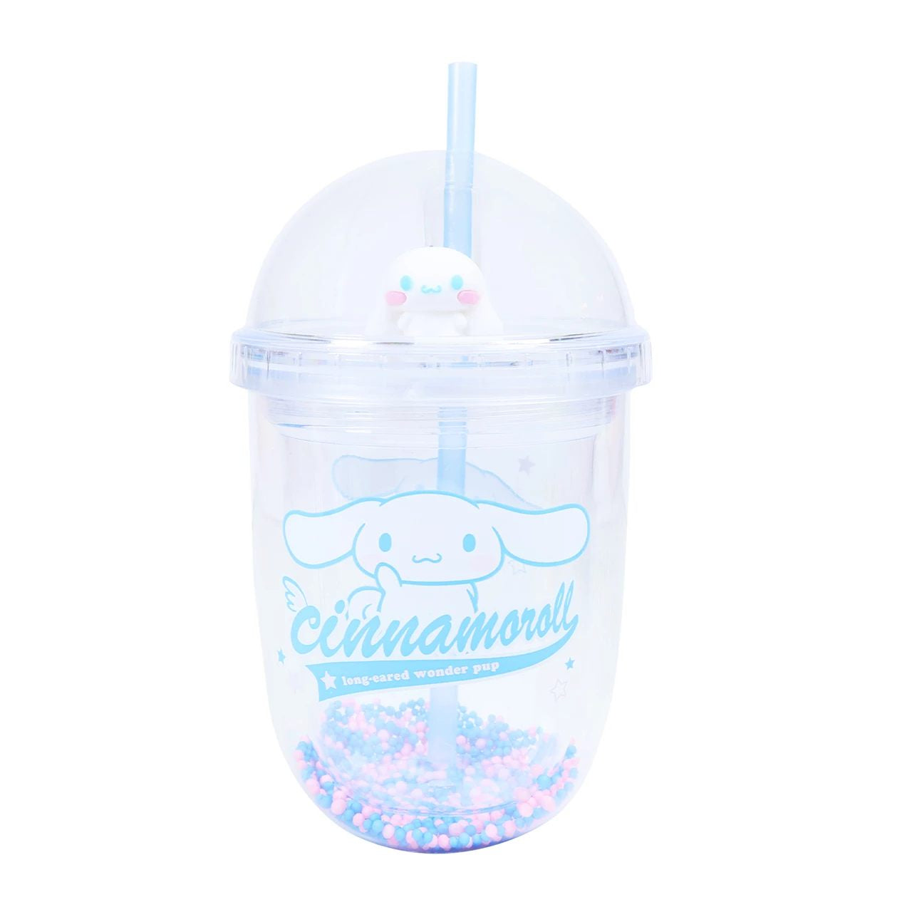 Sanrio - Mug bubble tea avec paille Cinnamoroll