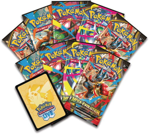 Pokémon JCC - Méga-Évolution - Coffret Dresseur d'Élite ME01 Méga-Lucario ou Méga-Gardevoir (1x coffret aléatoire)