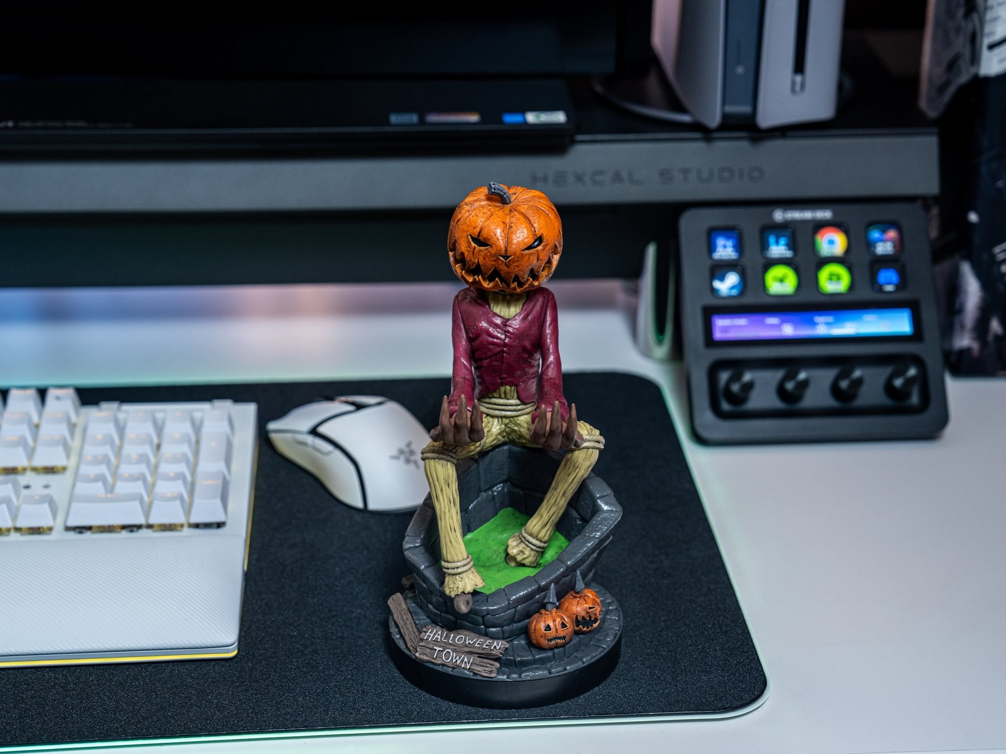 Cable Guys - Disney - L'Étrange Noël de monsieur Jack - Support pour téléphone et manette Jack Roi des Citrouilles