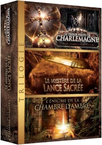 Trilogie Aventure : Le Trésor perdu de Charlemagne + Le Mystère de la Lance Sacrée + L'Enigme de la Chambre d'Ambre [DVD]
