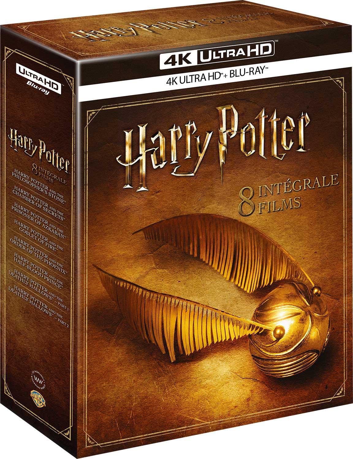 Harry Potter - L'intégrale des 8 films [4K Ultra HD]