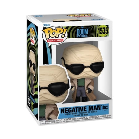 Funko Pop! TV: Doom Patrol - Negative Man - flash vidéo