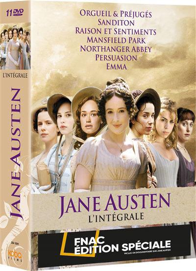 Jane Austen - L'Intégrale : Orgueil & préjugés + Sanditon + Raison et sentiments + Mansfield Park + Northanger Abbey + Persuasion + Emma [DVD]