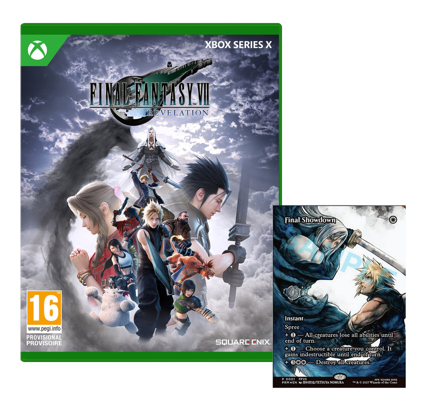 FINAL FANTASY VII: REVELATION + carte promotionnelle exclusive Magic: The Gathering - FINAL FANTASY