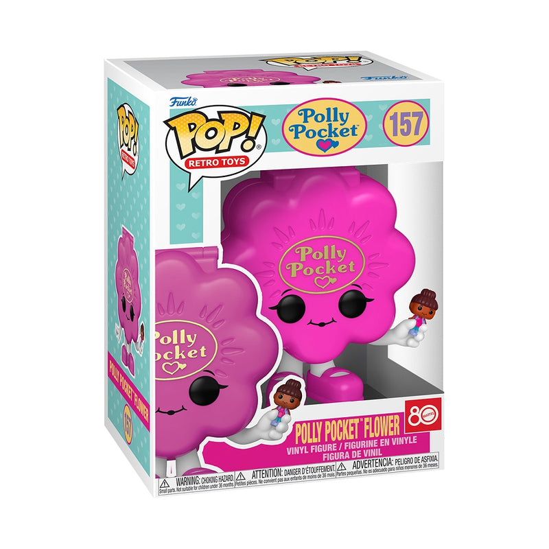 Funko Pop! Mattel Capsule: Polly Pocket - Flower Shell (Pink)
