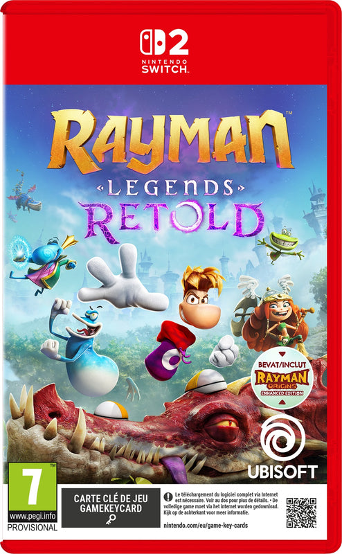 Rayman Legends Retold - Game-key Card