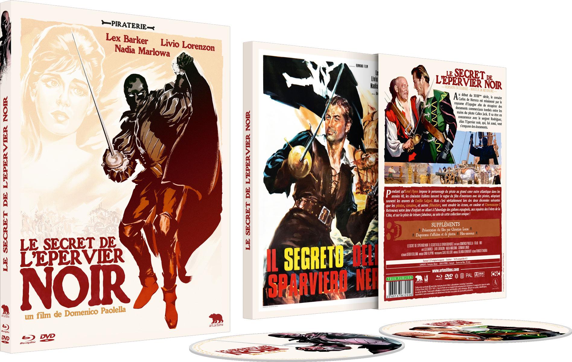 Le Secret de l'Épervier Noir [Blu-ray]