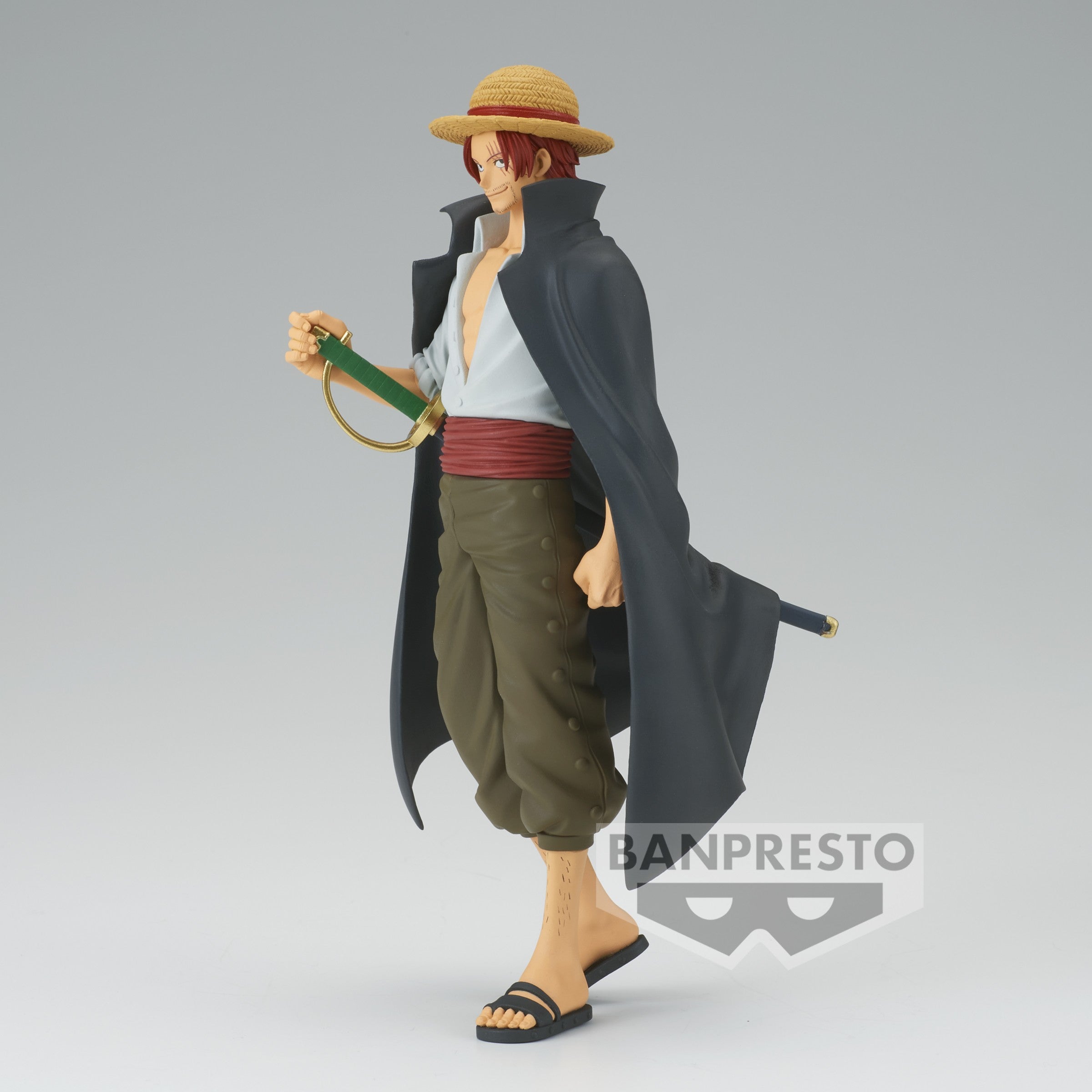One Piece - DXF - The Grandline Series - Shanks Statue 16cm - flash vidéo