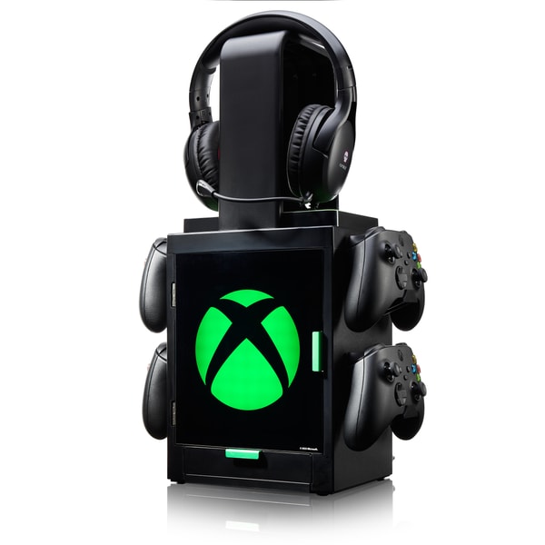 Numskull - Meuble de rangement lumineux inspiré du logo Xbox pour gamer