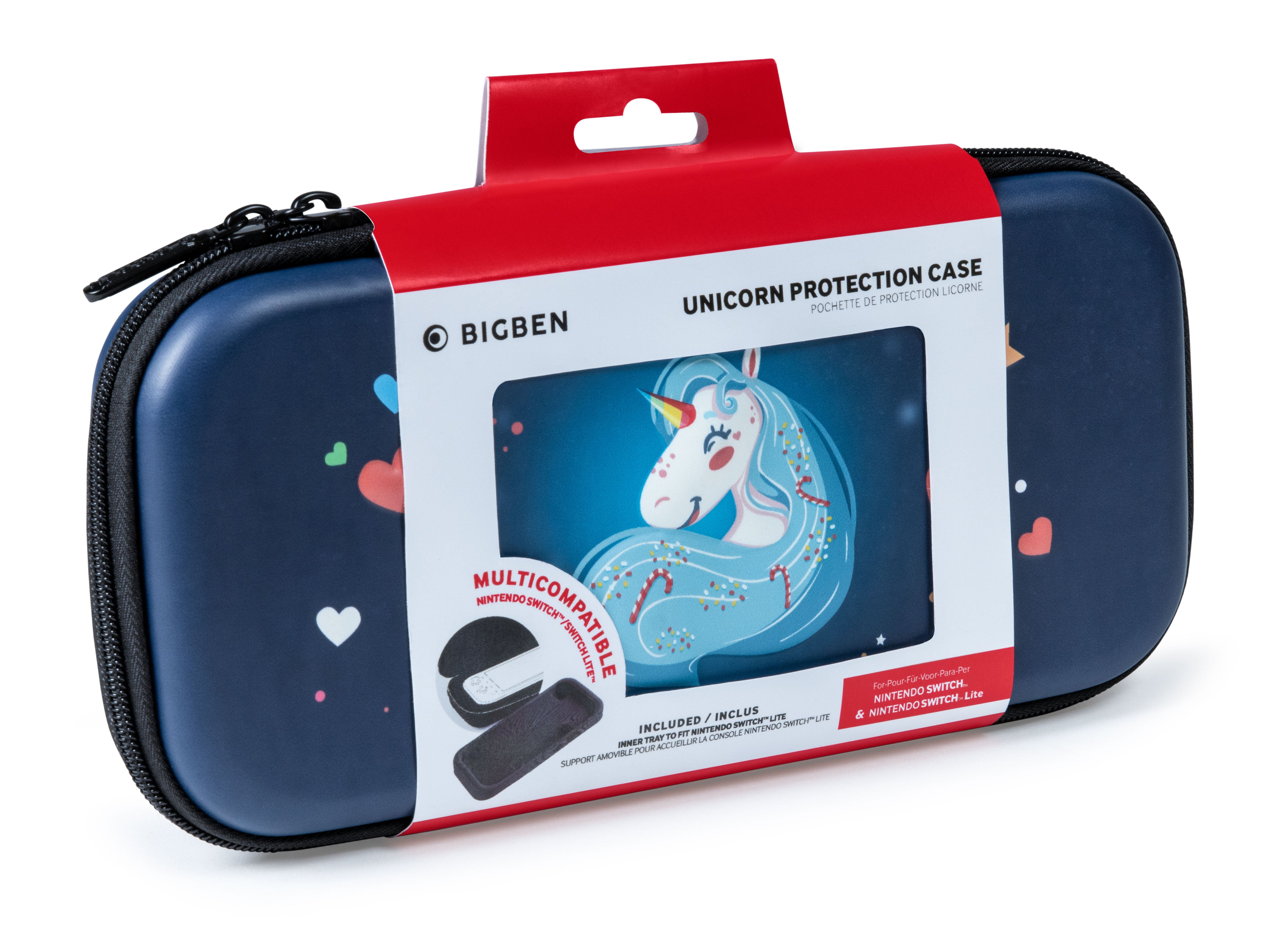 Big Ben - Pochette de transport Licorne pour Switch et Switch Lite