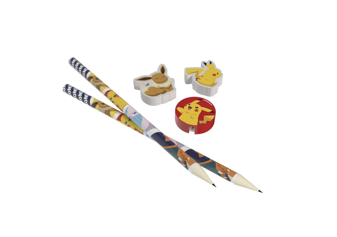 Pokémon - Set de Papeterie 5pcs