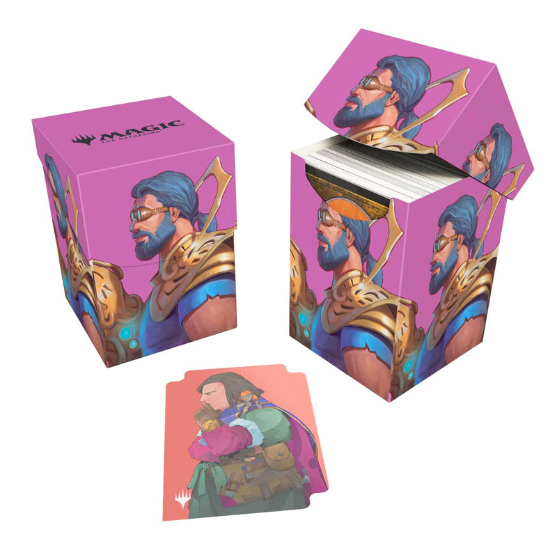 Ultra Pro - Magic: The Gathering - Modern Horizons 3 - 100+ Deck Box Satya, flux d'Éther