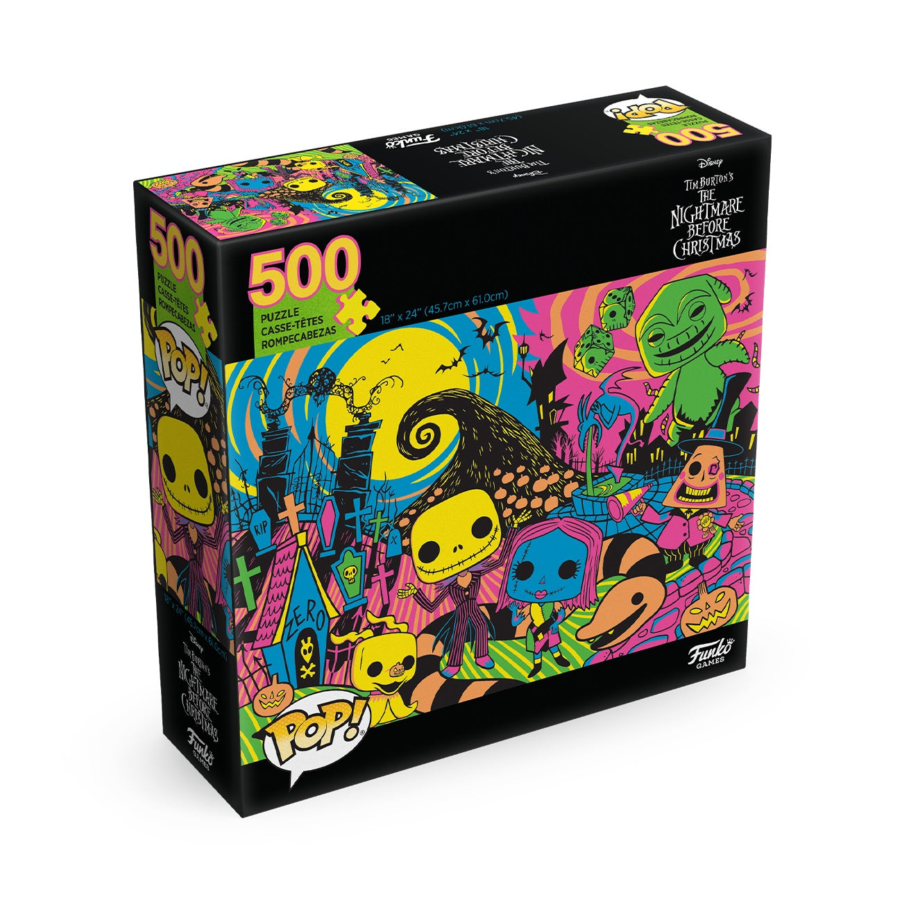 Funko Pop! Puzzles: Disney - The Nightmare Before Christmas (Blacklight) - flash vidéo