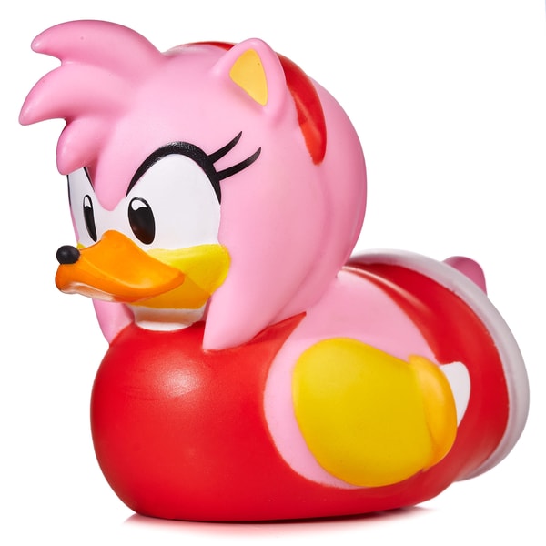 Numskull - Mini TUBBZ Canard de bain - Sonic le Hérisson - Amy Rose (Édition baignoire) - flash vidéo
