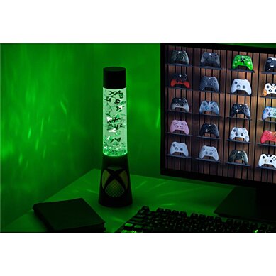 Microsoft - Xbox - Lampe à lave en plastique 33cm - flash vidéo