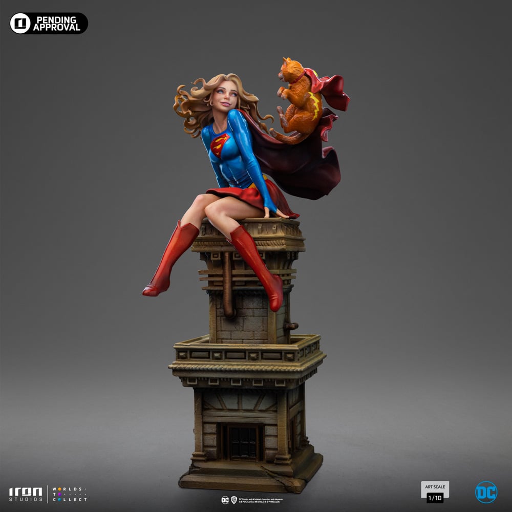 Iron Studios - Art Scale 1/10 - DC Comics Series 8 - Supergirl Statue 25cm - flash vidéo
