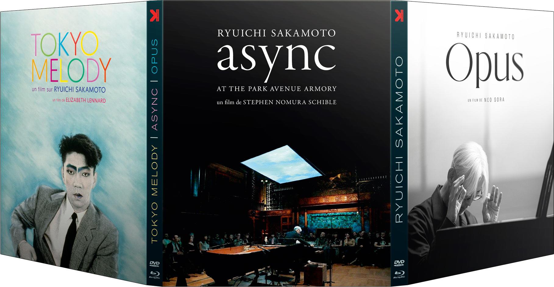 Ryuichi Sakamoto : Tokyo Melody : Un film sur Ryuichi Sakamoto + Async + Opus [Blu-ray]
