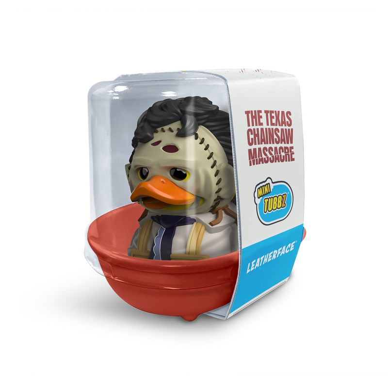 Numskull - Mini TUBBZ Canard de bain - The Texas Chainsaw Massacre - Leatherface (Édition baignoire) - 5cm