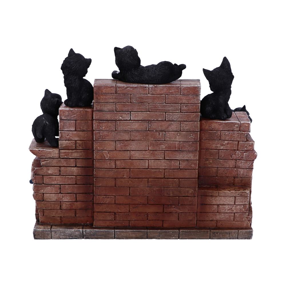 The Witches Litter - Display de 36 chats noirs familiers avec un support décoré 24.8cm