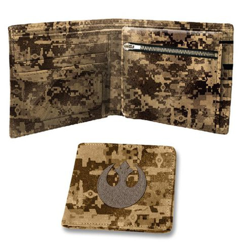 Star Wars Rogue One The Rebels Insignia Canvas Wallet