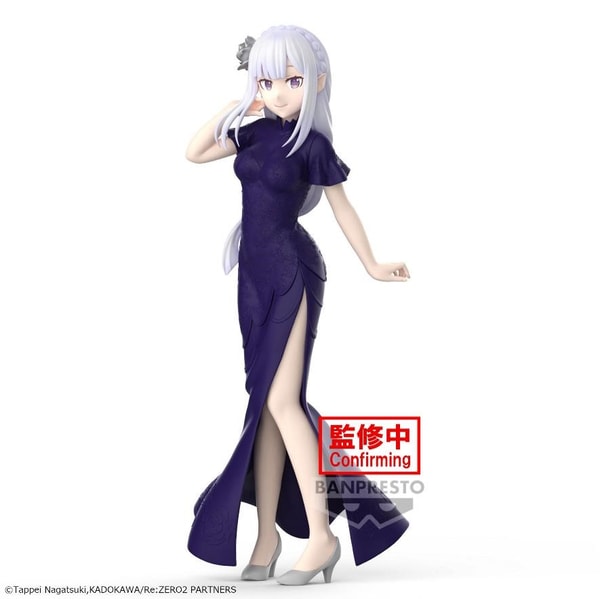 Re:Zero Starting Life in Another World - Glitter & Glamours - Emilia Statue 24cm - flash vidéo