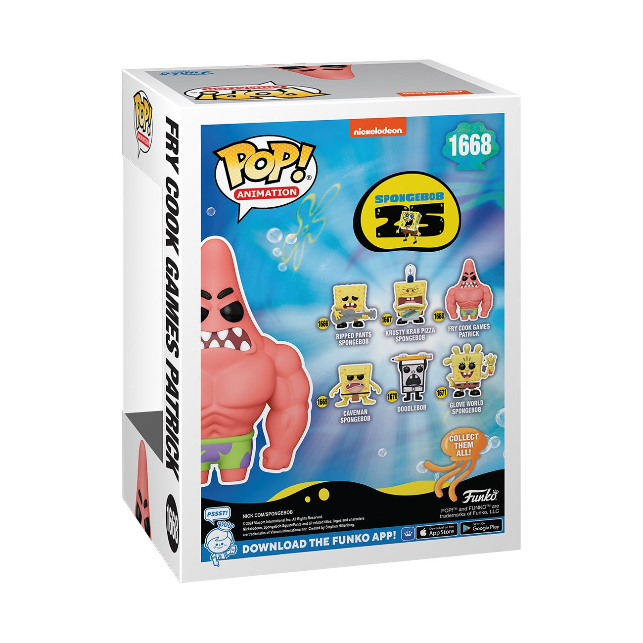Funko Pop! TV: SpongeBob SquarePants 25th Anniversary - Patrick with Muscles - flash vidéo