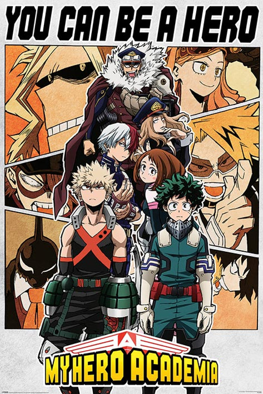 My Hero Academia - Soit un Héro Maxi Poster