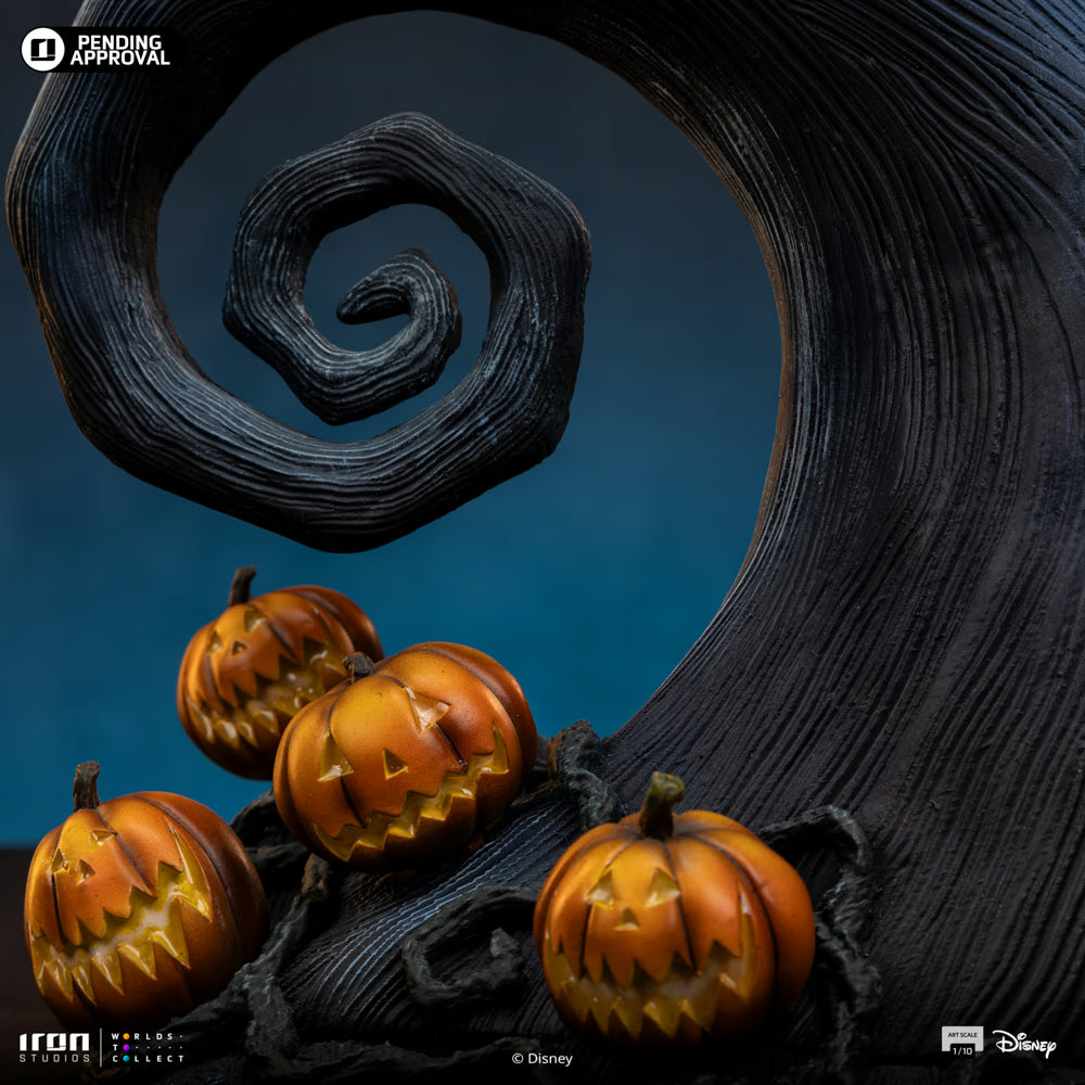 Iron Studios - Art Scale 1/10 - Disney - L'Étrange Noël de monsieur Jack - Jack Skellington Statue 36cm - flash vidéo