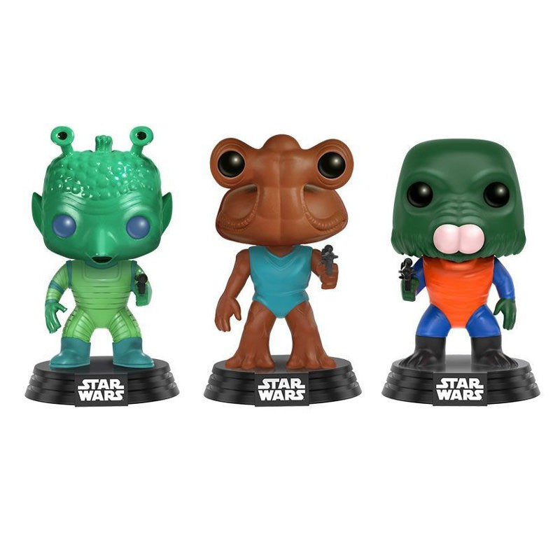 Funko POP! Star Wars Greedo / Hammerhead / Walrus Man 3-Pack ENG Merchandising