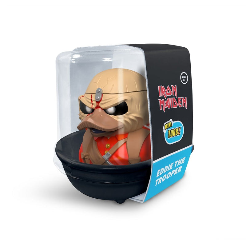 Numskull - Mini TUBBZ Canard de bain - Iron Maiden - Eddie The Trooper (Édition baignoire) - 5cm