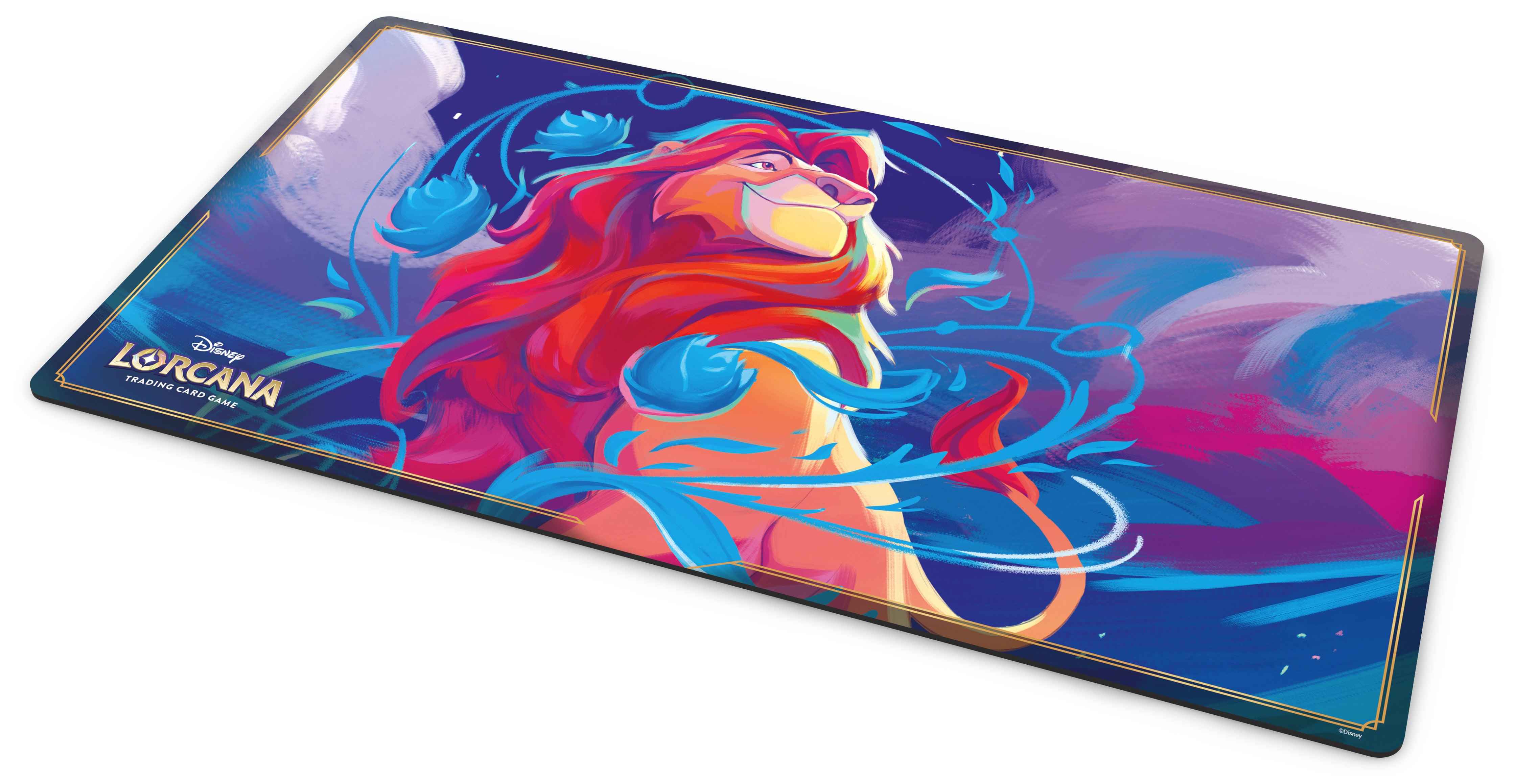 Disney Lorcana JCC - Tapis de jeu Mufasa