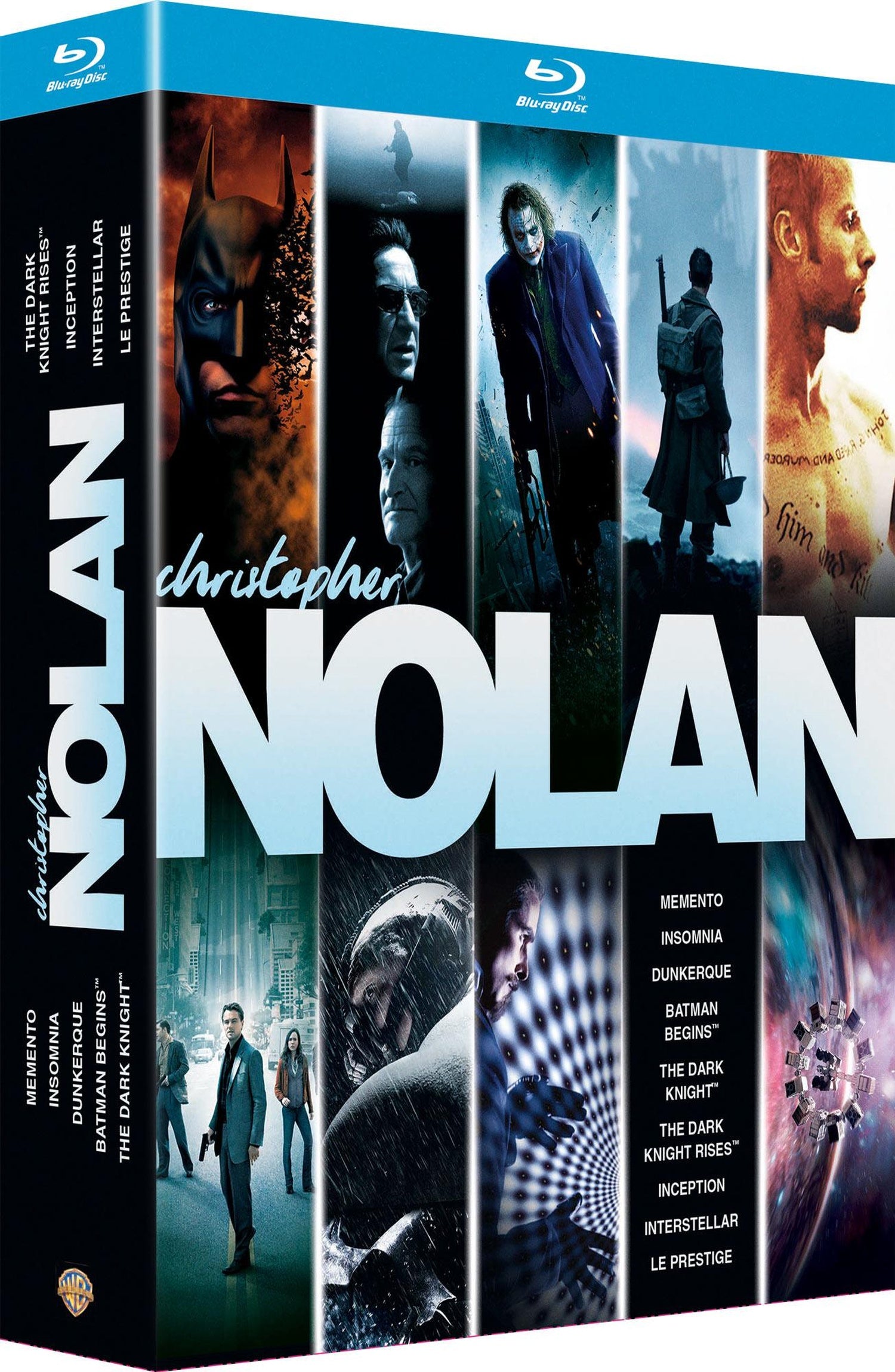 Christopher Nolan - L'intégrale 9 films - Inclus Dunkerque [Blu-ray]