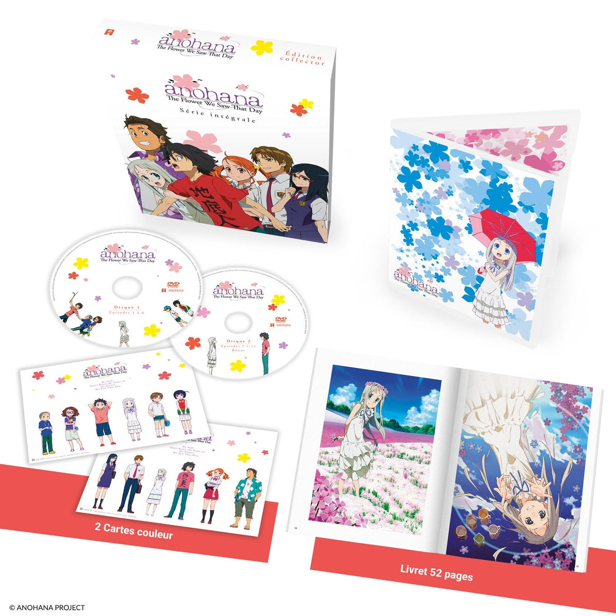 Anohana - The Flower We Saw That Day - Série intégrale [DVD]