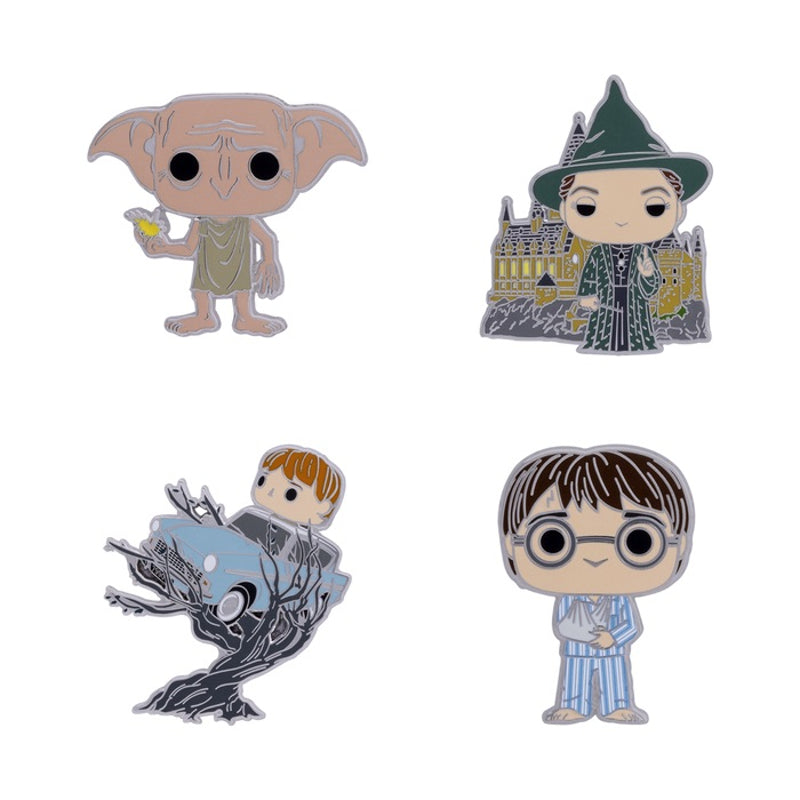Funko Pop! Pin: Harry Potter and the Chamber of Secrets 20th Anniversary - Characters Pin Set