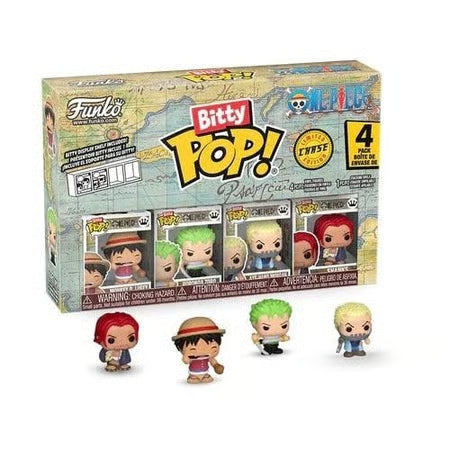 Funko Bitty Pop! 4-Pack: One Piece - Monkey D. Luffy