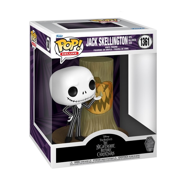 Funko Pop! Deluxe: The Nightmare Before Christmas 30th Anniversary - Jack Skellington with Halloween Town Door - CONFIDENTIAL - flash vidéo