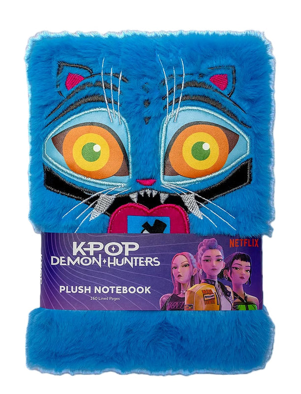 KPop Demon Hunters - Carnet de notes en peluche Derpy le tigre