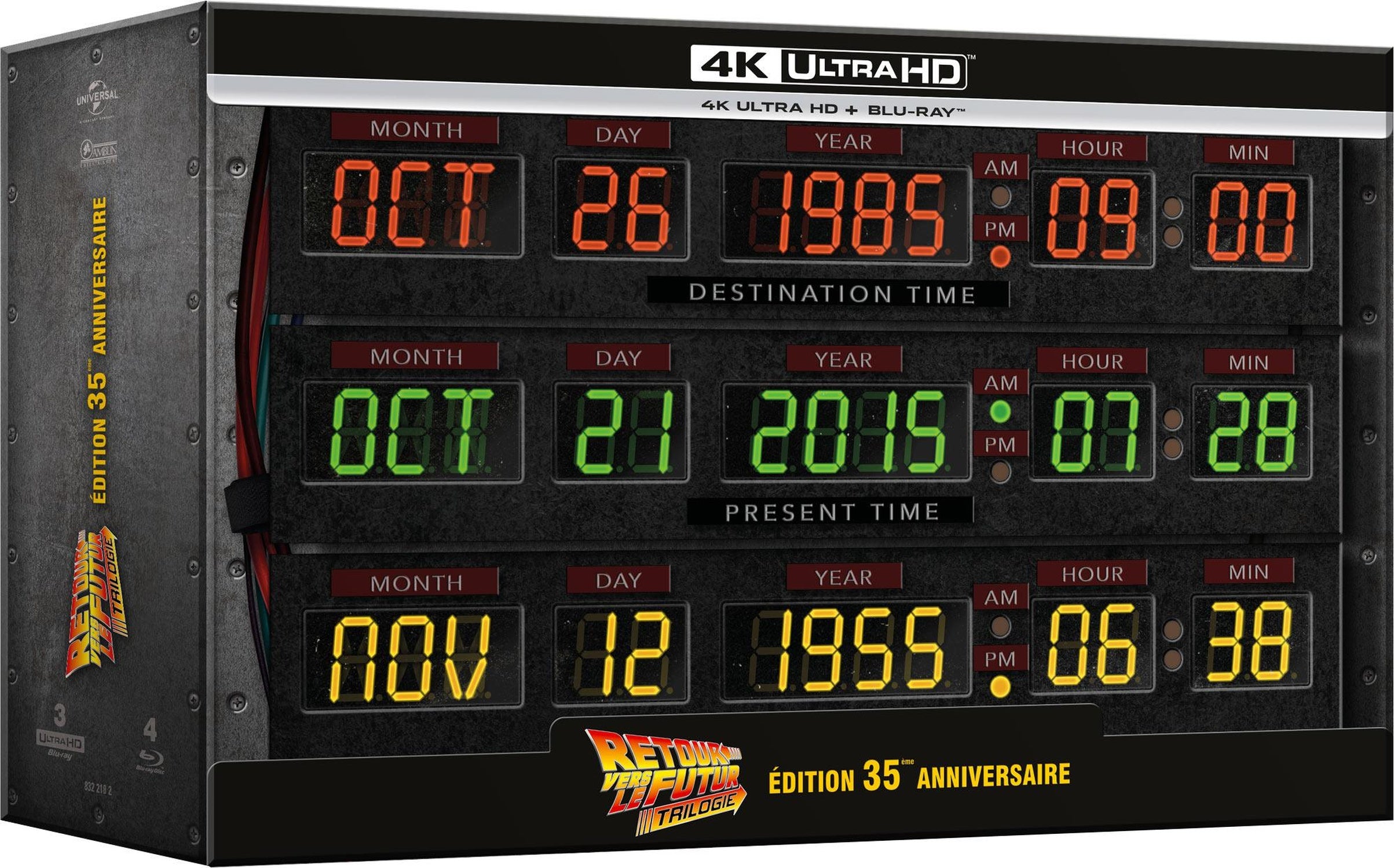 Retour vers le futur - L'Intégrale [4K Ultra HD]