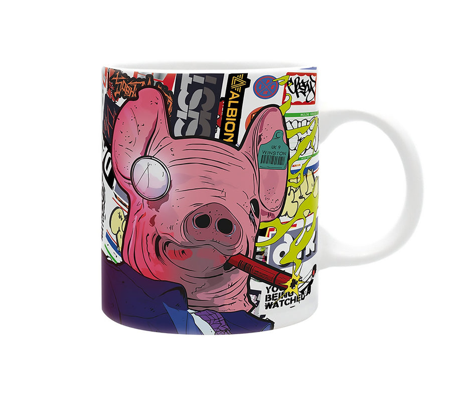 Watch Dogs Legion - Mug "Legion Comics" 320ml