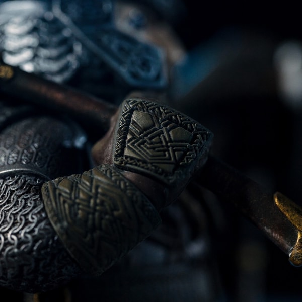 Iron Studios - MiniCo - Le Seigneur des anneaux - Gimli Statue 12cm - flash vidéo