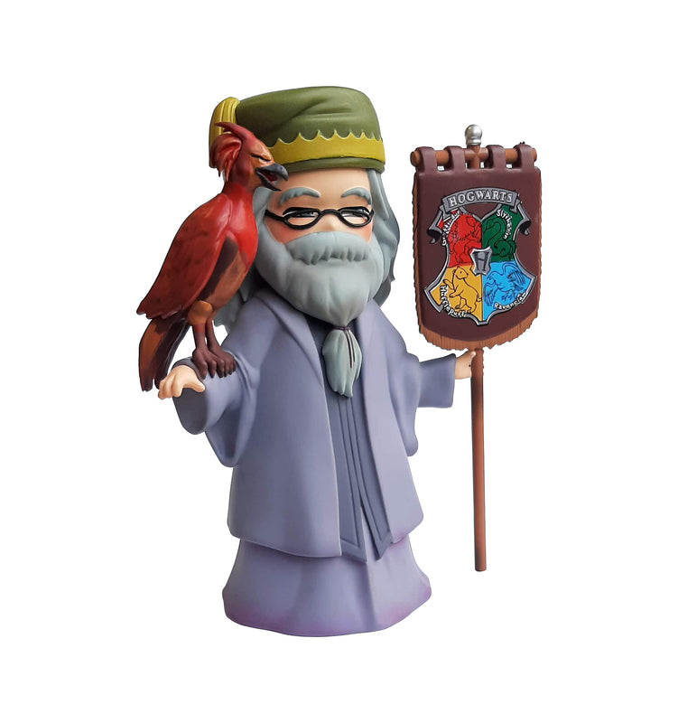 Plastoy - Figurine Dumbledore & Fumseck