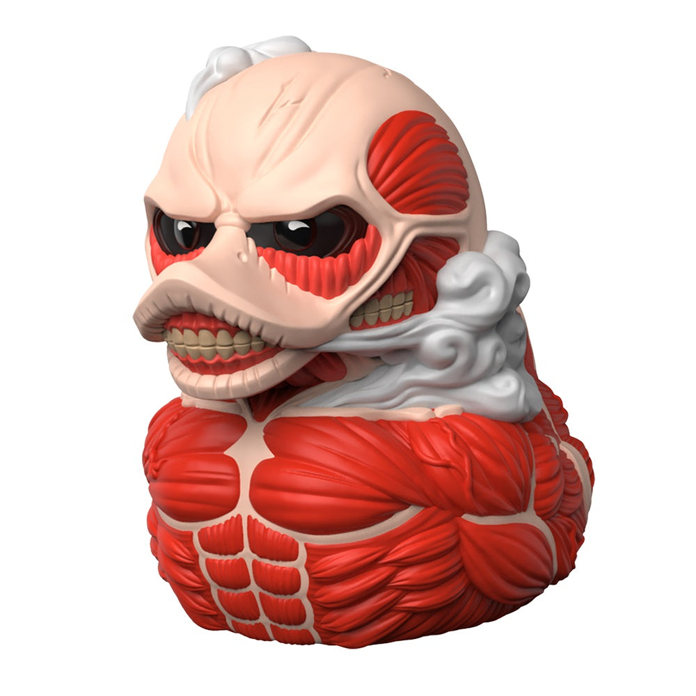 Numskull - TUBBZ Canard de bain - L'Attaque des Titans - Bertolt Hoover (Titan) (Taille Géante) - 23cm