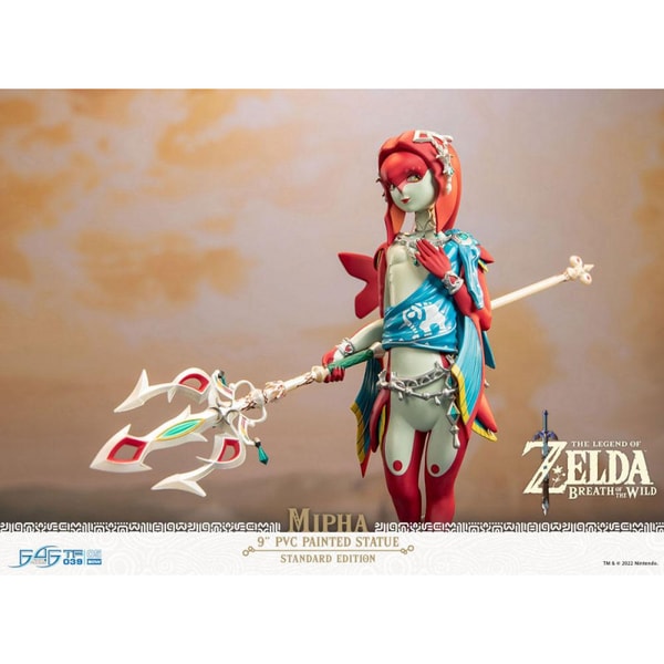 First 4 Figures - The Legend of Zelda : Breath of the Wild - Mipha Statue Edition Standard 21cm - flash vidéo