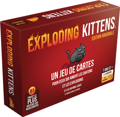 Exploding Kittens : le jeu de base