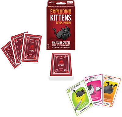 Exploding Kittens : Édition 2 Joueurs